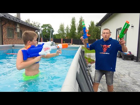 Видео: АРСЕНИЙ НАШЕЛ, ЧТО ДАВНО ИСКАЛ! НЕРФ ГИДРА. НЕРФ БРОС ШОУ