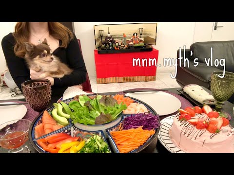 Видео: Испеките торт и отпразднуйте Хинамацури 🌸 Повседневная жизнь домохозяйки