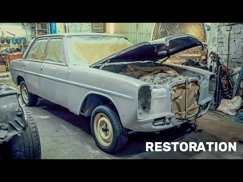 Видео: КУЗОВ ГОТОВ! Restoration Old Mercedes w114