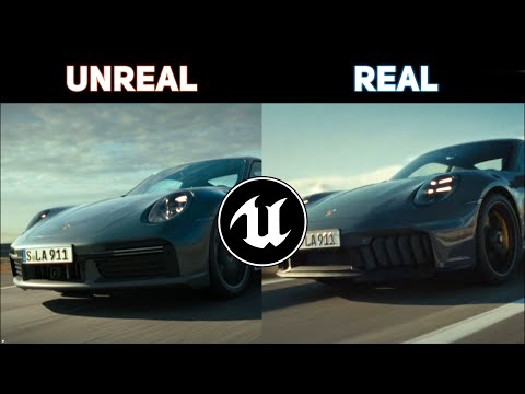Видео: КАК Я ПЕРЕДЕЛАЛ РЕКЛАМНЫЙ РОЛИК PORSCHE | РАЗБОР UNREAL ENGINE 5