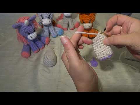 Видео: ⚫ Полный МАСТЕР КЛАСС по ВЯЗАНИЮ ЕДИНОРОГА!!!