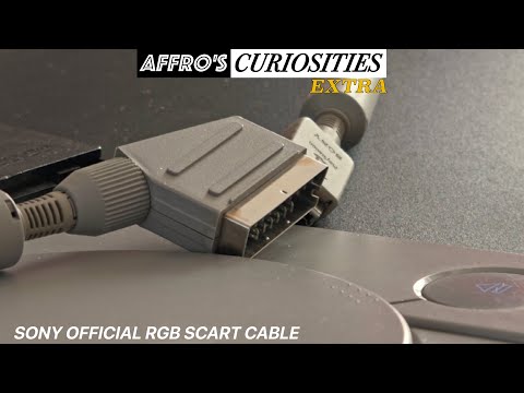Видео: НЕВЕРОЯТНЫЙ RGB-кабель SCART от Sony (протестировано для PS1, PS2, PS3) — Affro's Curiosities EX