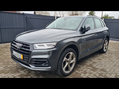 Видео: Audi Q5 Quattro 2.0 TDI S Line 190 л.с. Bang & Olufsen, камеры 360⁰, проекция и т.д. Из Германии.