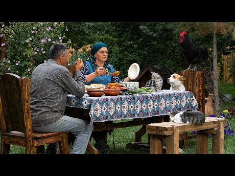 Видео: Турецкий обед по деревенски — Вкус традиций 🌿🍽️🇹🇷