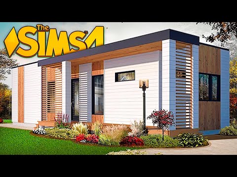 Видео: СТРОИМ УЮТНЫЙ СОВРЕМЕННЫЙ ДОМИК В ОАЗИС СПРИНГС В СИМС 4!  - The Sims 4 House Build No CC