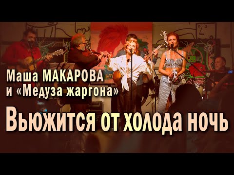 Видео: Вьюжится от холода ночь. Маша Макарова и «Медуза жаргона». Единственный концерт в «Рюмочной Зюзино».