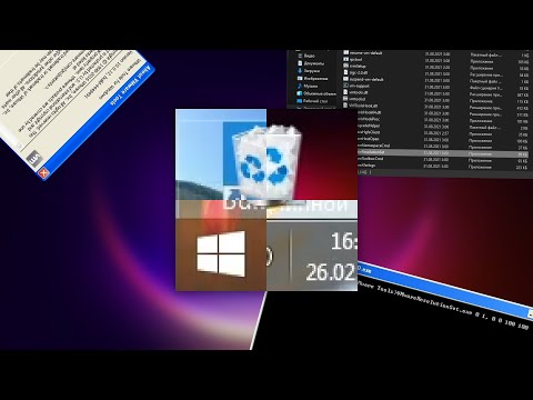 Видео: Разные версии Windows в разрешении 100x100.