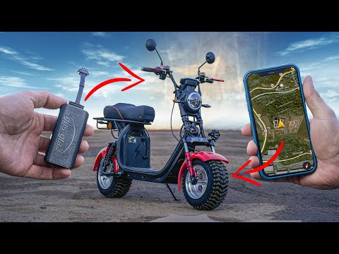 Видео: КАК УСТАНОВИТЬ GPS ТРЕКЕР на электроскутер Citycoco | Как установить маячок на электротранспорт?