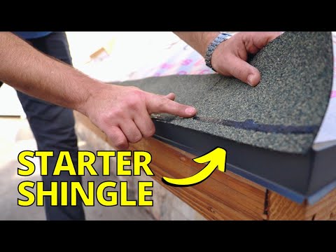 Видео: Как установить стартовую полосу | Руководство по установке черепичной кровли