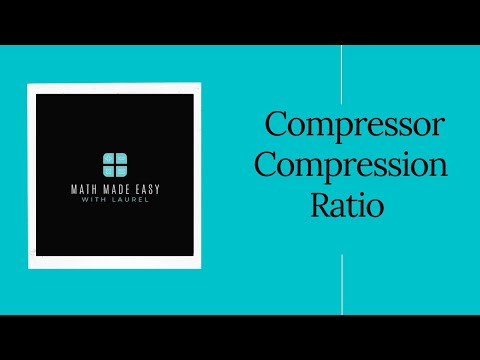 Видео: Профессиональная математика — степень сжатия компрессоров