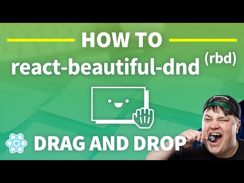 Видео: Перетаскивание в React с помощью React Beautiful DnD
