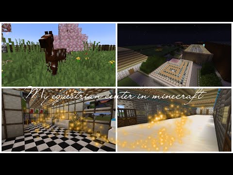 Видео: Обзор на мой КСК в Майнкрафте / Конюшня / Harper Starham
