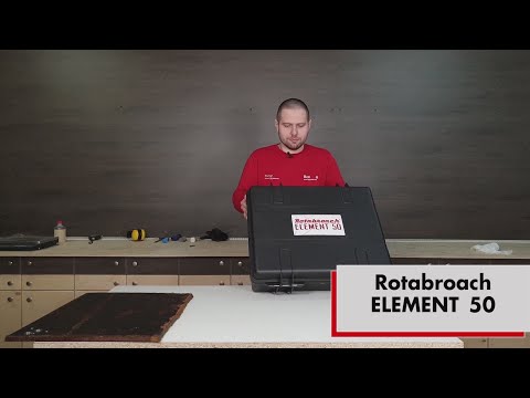 Видео: Rotabroach ELEMENT 50 магнитный электрический сверлильный станок (магнитная дрель)