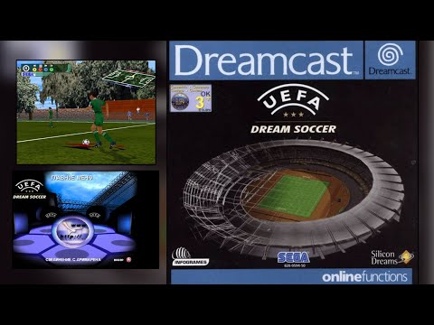 Видео: UEFA Dream Soccer (Dreamcast) / Осмотр игры