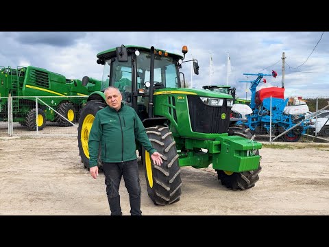 Видео: Огляд оновленого трактора John Deere 6135B | Ландтех |