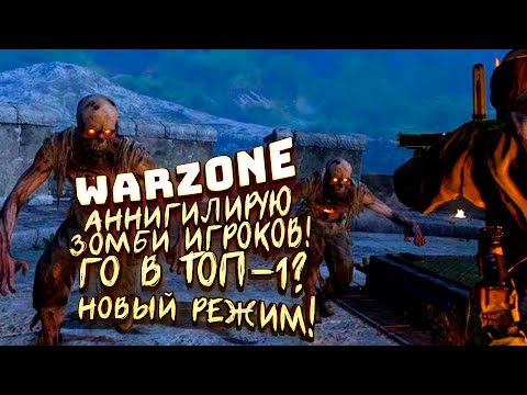 Видео: CALL OF DUTY WARZONE! - НОЧЬ HELLOWEEN! - БЕРУ ТОП-1 ПРОТИВ ЗОМБИ!