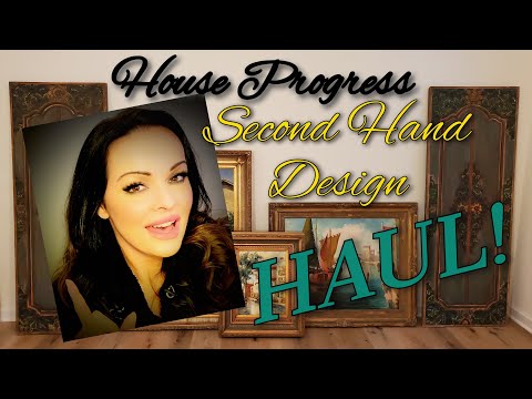 Видео: House Progress и коллекция секонд-хенда! Декор из секонд-хенда, находки с рынка и многое другое!