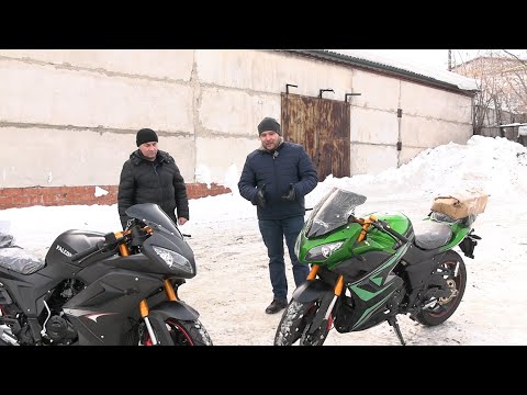 Видео: Мотоцикл FALCON SPEEDFIRE. Обзор, сравнение с TERRAIL.