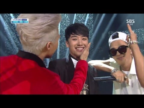 Видео: Victory -GD- Sun Joint Stage @ Популярная песня 130915