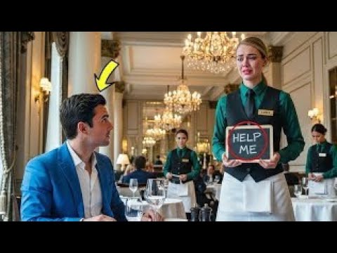 Видео: 💔 Официантка подсунула миллиардеру записку «ПОМОГИТЕ МНЕ». Он прошептал: «Делай то, что я говорю!» 💦