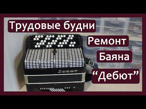 Видео: Трудовые будни / Ремонт Баяна "Дебют"