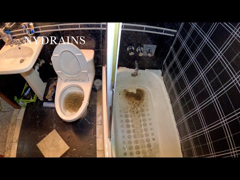 Видео: Засоренный сток № 246