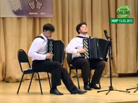 Видео: Концерт Зауральского трио баянистов. Часть 2.