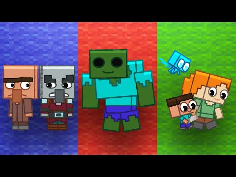Видео: Лучшие анимации шортс по Майнкрафт (toonz CRAFT)