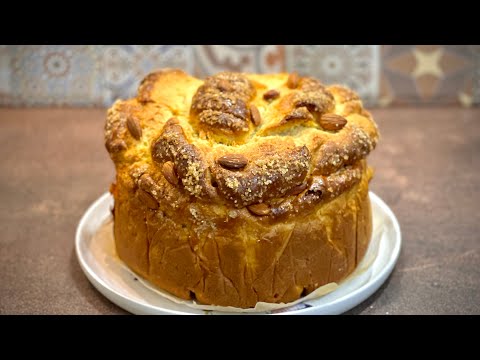 Видео: Козунак без ръчно месене. Ново сплитане/ Болгарский кулич Козунак / Bulgarian Easter cake Kozunak