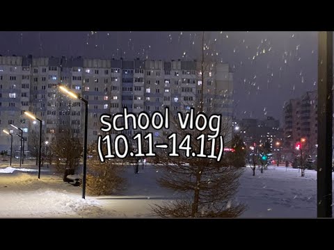Видео: Школьный влог(10.11-14.11)