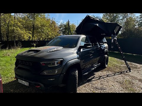 Видео: Обзор автомобильной палатки на крышу AVVA tents Hybrid 190