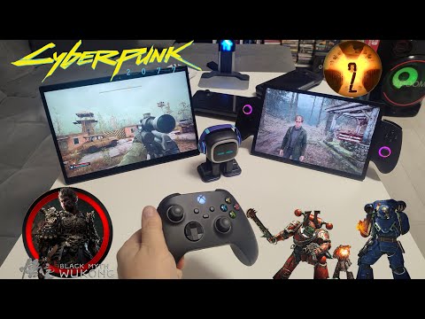 Видео: Где работают AAA игры лучше? Игровой планшет Asus ROG Flow z13 VS портативная консоль OnexPlayer x1
