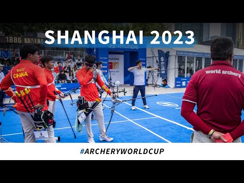 Видео: Корея против Китая – золото командной стрельбы из лука, мужчины | Шанхай, Кубок мира 2023, 2-й этап
