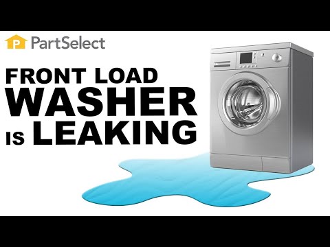 Видео: Устранение неисправностей стиральной машины: течь в стиральной машине с фронтальной загрузкой — к...