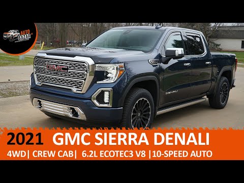 Видео: Тест-драйв 2021 GMC SIERRA 1500 DENALI (ДжиЭмСи Сиерра Денали) | Авто из США