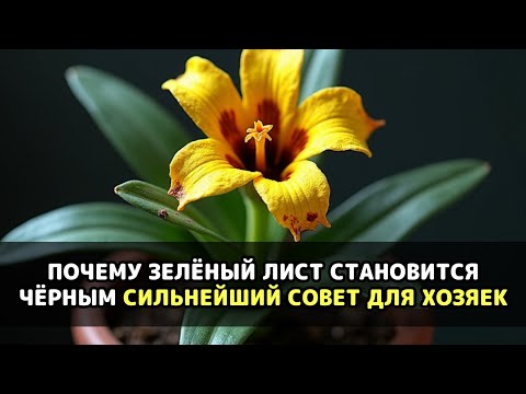 Видео: Как одно пятно превращается в смертельную болезнь и ломает судьбу растения
