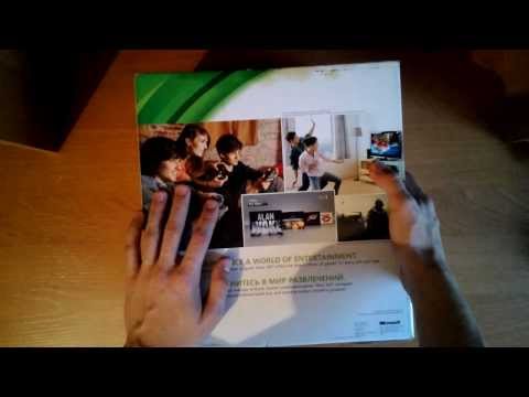Видео: Распаковка и обзор Xbox 360 Slim 250gb