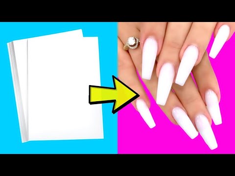 Видео: 16 ВЕЛИКОЛЕПНЫХ ЛАЙФХАКОВ С НОГТЯМИ, КОТОРЫЕ ВАМ ТОЧНО ПОНРАВЯТСЯ