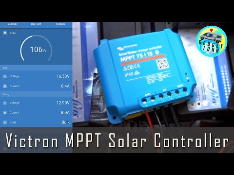 Видео: Victron MPPT ☀️Солнечный контроллер ☀️с Bluetooth 📲 Установка и обзор