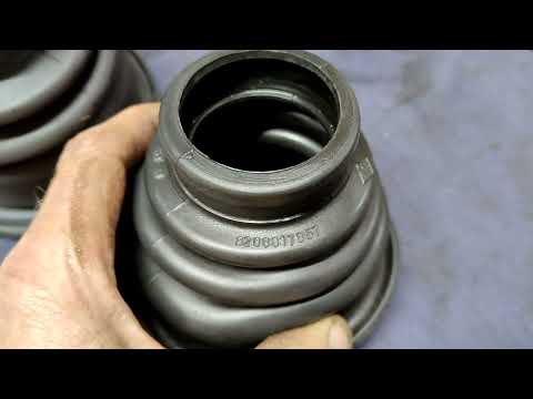Видео: Порванный пыльник левого привода. Течёт масло/ Renault Laguna II