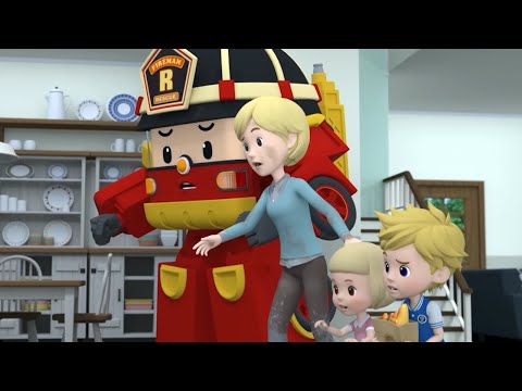 Видео: 🚑 РОБОКАР ПОЛИ - Никогда не забывайте выключать газ (4 серия) 🚒 Рой и правила пожарной безопасности