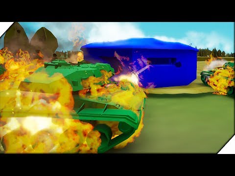 Видео: ОЧЕНЬ МНОГО ТАНКОВ.Немецкая компания # 1- Игра Total Tank Simulator Demo 4. Экшен танки.
