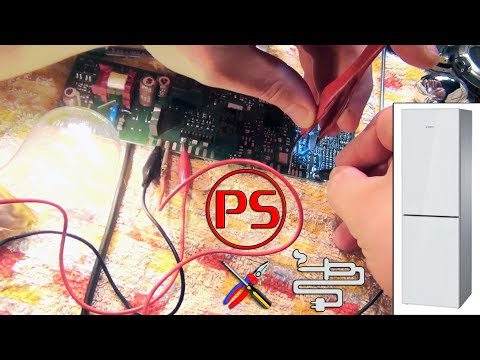 Видео: Ремонт холодильника Siemens/Bosch (не вентилирует) и про симисторы