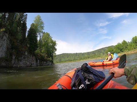Видео: весенний сплав по Томи третий день 22 05 2022