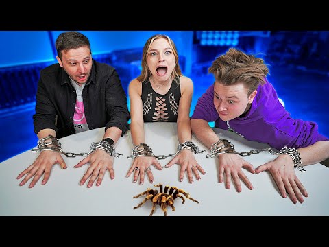 Видео: КТО ПОСЛЕДНИЙ УБЕРЁТ РУКУ!**попробуй не двигаться**