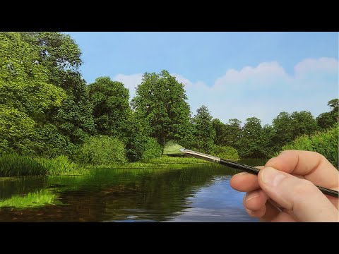 Видео: Рисование деревьев: простые техники