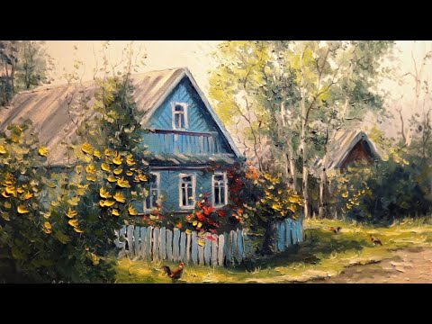 Видео: 🔝 ХуДоЖнИкИ | Старая полная версия МК | Деревенский пейзаж | Бабушкин дом | А. Григорьев