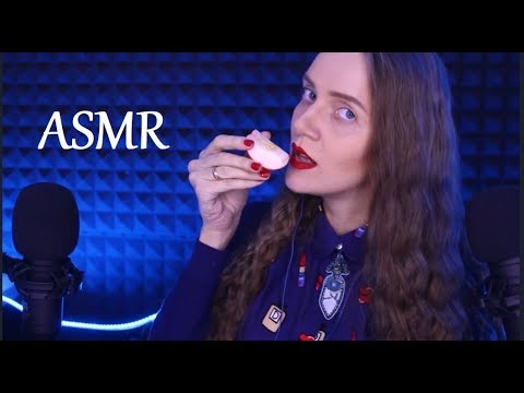 Видео: АСМР Приятные Звуки Рта и Хрустящая Еда 🤤🍎 Сочное яблоко / Итинг Мукбанг