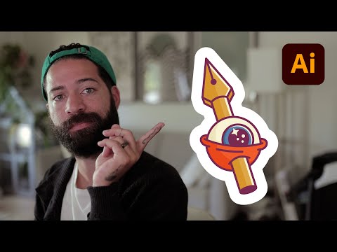 Видео: Разработка набора наклеек в Adobe Illustrator. Часть 3