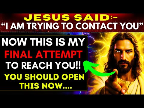Видео: БОГ ГОВОРИТ: ЭТО МОЯ ПОСЛЕДНЯЯ ПОПЫТКА ДОСТИЧЬ ТЕБЯ" 👆 Послание Бога сегодня~ Послание Бога сейча...